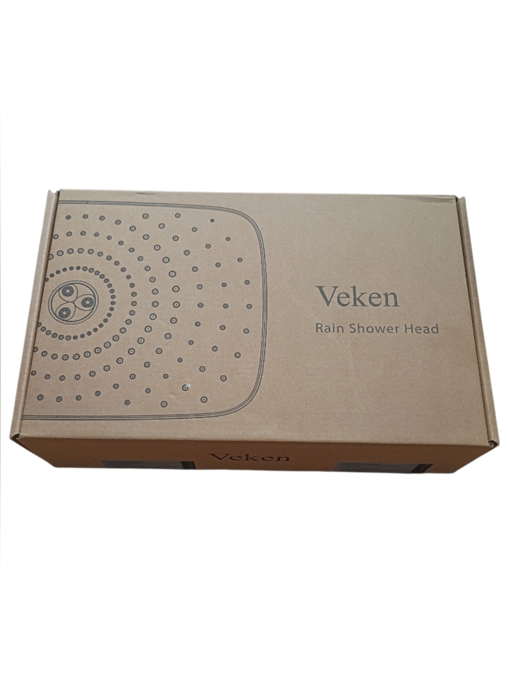 NWT Veken Black Rain Shower Head